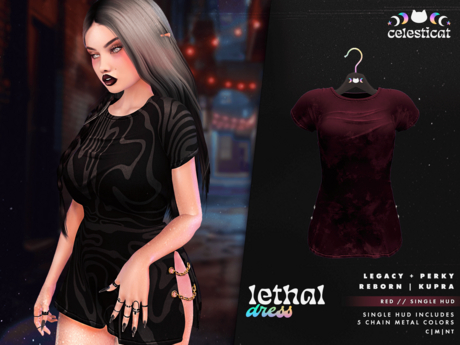 LETHAL LUST // Custom Dress